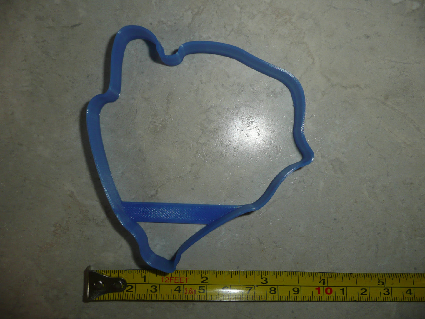 Aibonito Puerto Rico Municipality Outline Cookie Cutter Made In USA PR3931