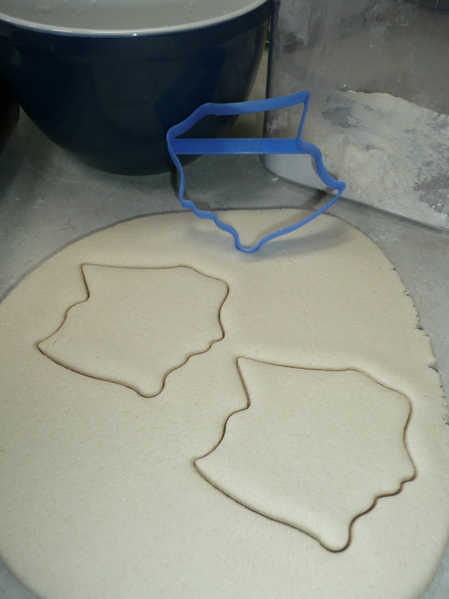 Santa Isabel Puerto Rico Municipality Outline Cookie Cutter Made In USA PR3947