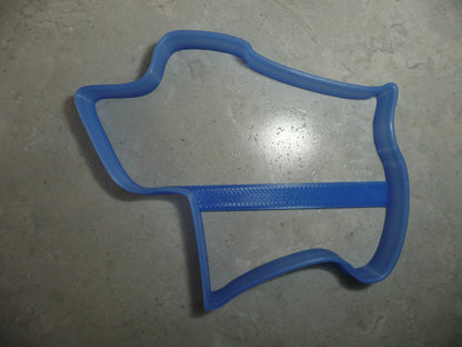 Toa Baja Puerto Rico Municipality Outline Cookie Cutter Made In USA PR3949