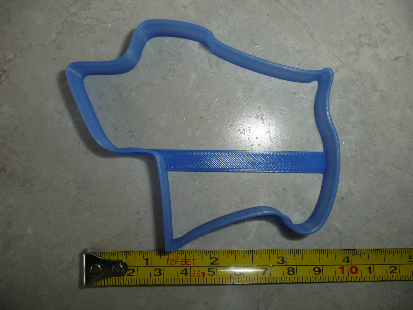 Toa Baja Puerto Rico Municipality Outline Cookie Cutter Made In USA PR3949