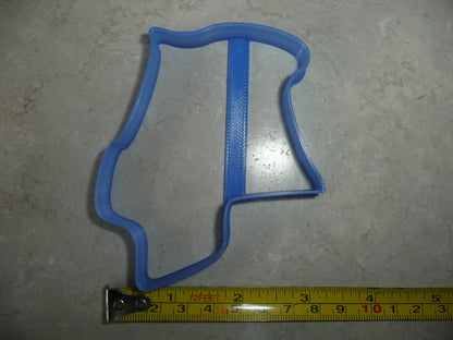 Toa Baja Puerto Rico Municipality Outline Cookie Cutter Made In USA PR3949