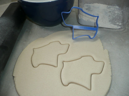 Toa Baja Puerto Rico Municipality Outline Cookie Cutter Made In USA PR3949