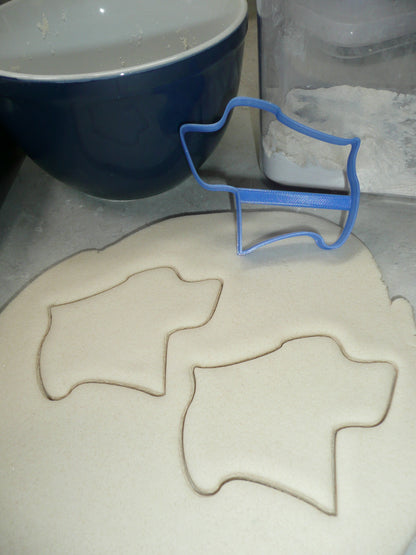 Toa Baja Puerto Rico Municipality Outline Cookie Cutter Made In USA PR3949