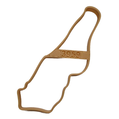 Las Piedras Puerto Rico Municipality Outline Cookie Cutter Made In USA PR3959