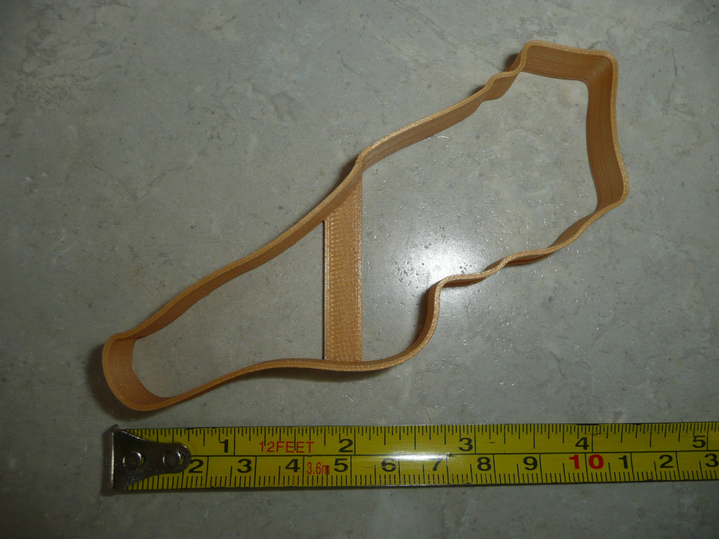 Las Piedras Puerto Rico Municipality Outline Cookie Cutter Made In USA PR3959