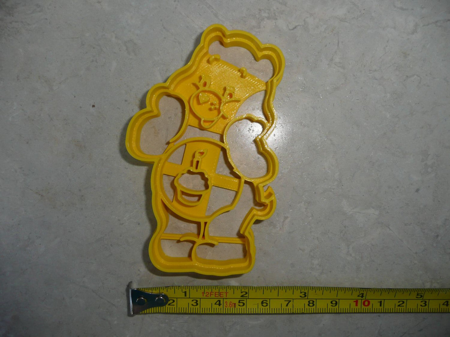 Birthday Bear Yellow Cupcake Care Bears Cookie Cutter Made in USA PR3988