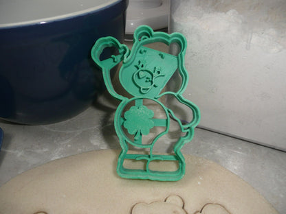 Good Luck Bear Green Shamrock Care Bears Cookie Cutter Made in USA PR3989