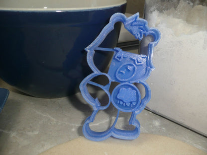 Grumpy Bear Blue Rain Cloud Care Bears Cookie Cutter Made in USA PR3990