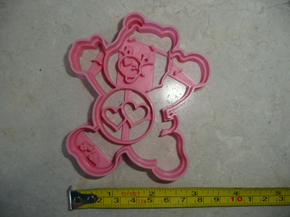 Love-A-Lot Bear Pink Hearts Care Bears Cookie Cutter Made in USA PR3991