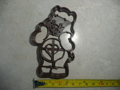 Tenderheart Bear Brown Heart Care Bears Cookie Cutter Made in USA PR3992