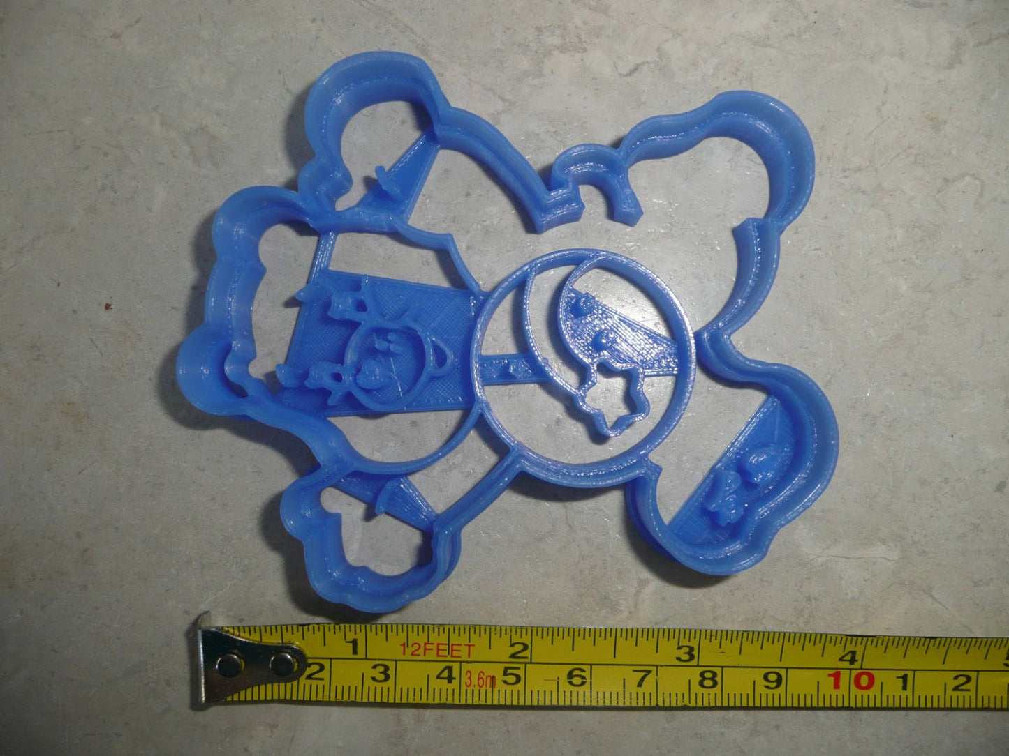 Wish Bear Blue Shooting Star Care Bears Cookie Cutter Made in USA PR3993