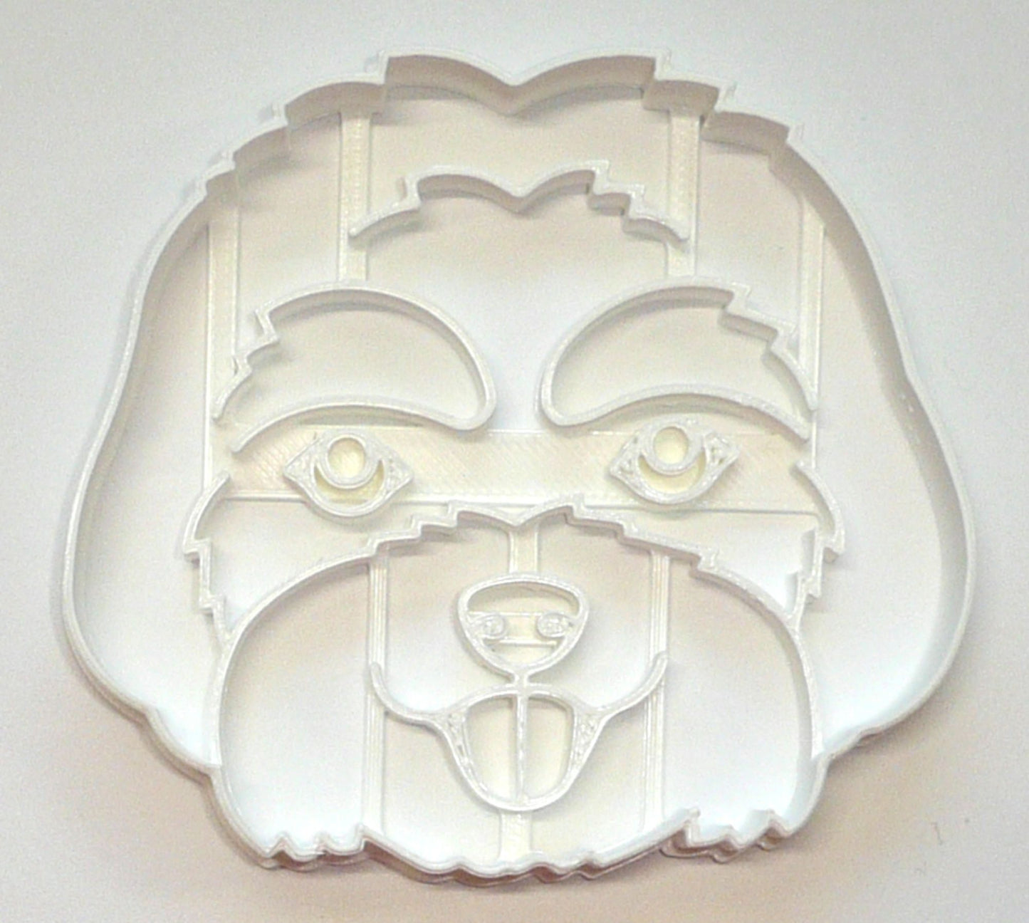 6x Maltese Dog Face Fondant Cutter Cupcake Topper 1.75 IN USA FD4033