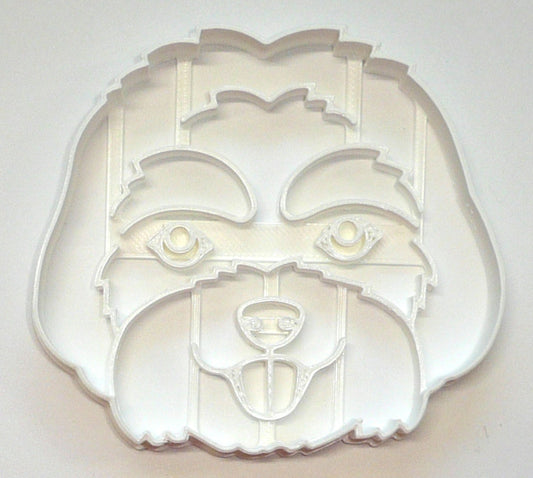 6x Maltese Dog Face Fondant Cutter Cupcake Topper Size 1.75 Inch USA FD4033