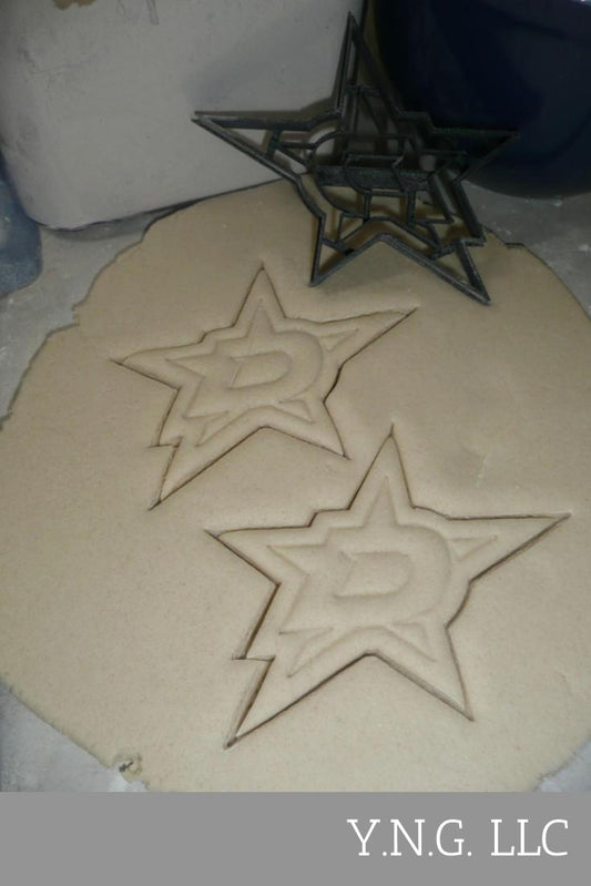 Dallas Stars Ice Hockey NHL National Team Cookie Cutter USA PR4034