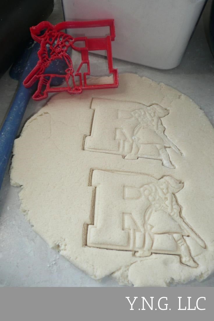 Rutgers University Scarlet Knights Letter R Cookie Cutter USA PR4103