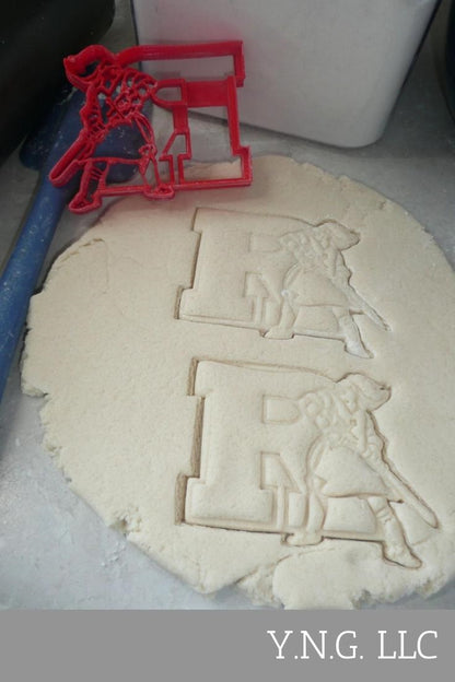 Rutgers University Scarlet Knights Letter R Cookie Cutter USA PR4103