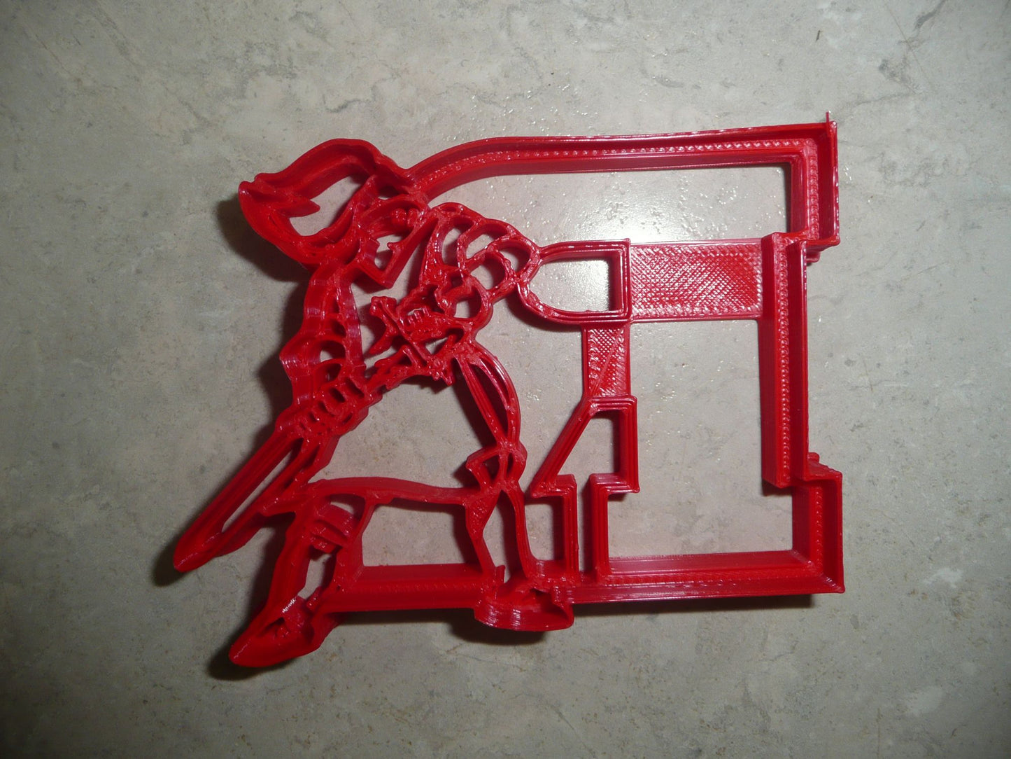 Rutgers University Scarlet Knights Letter R Cookie Cutter USA PR4103