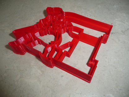 Rutgers University Scarlet Knights Letter R Cookie Cutter USA PR4103