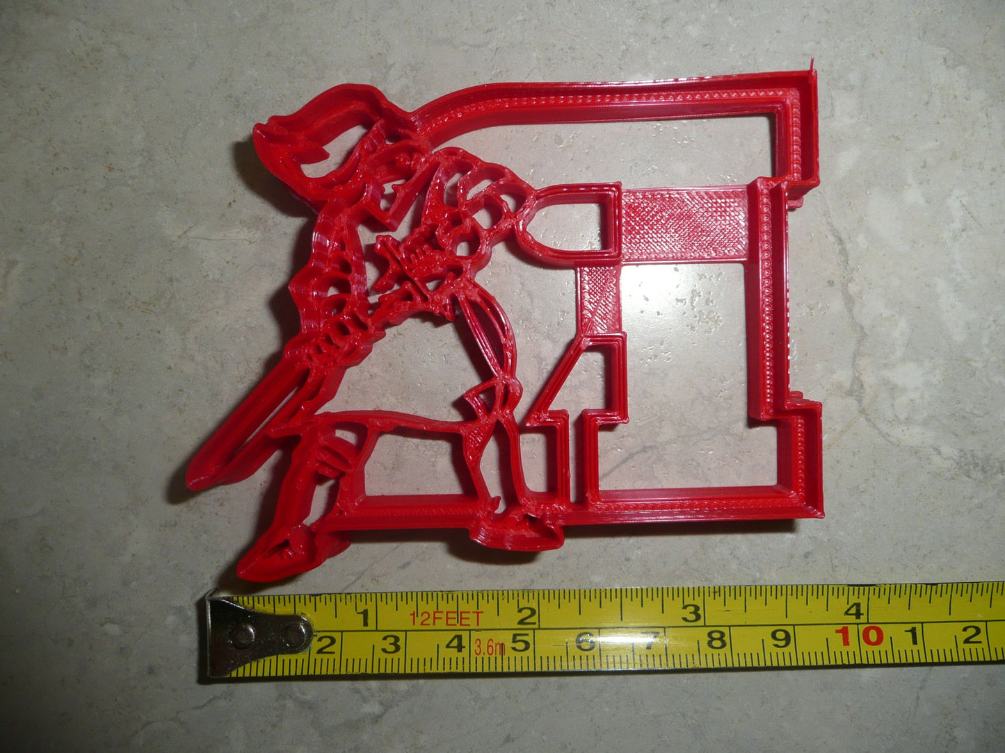 Rutgers University Scarlet Knights Letter R Cookie Cutter USA PR4103