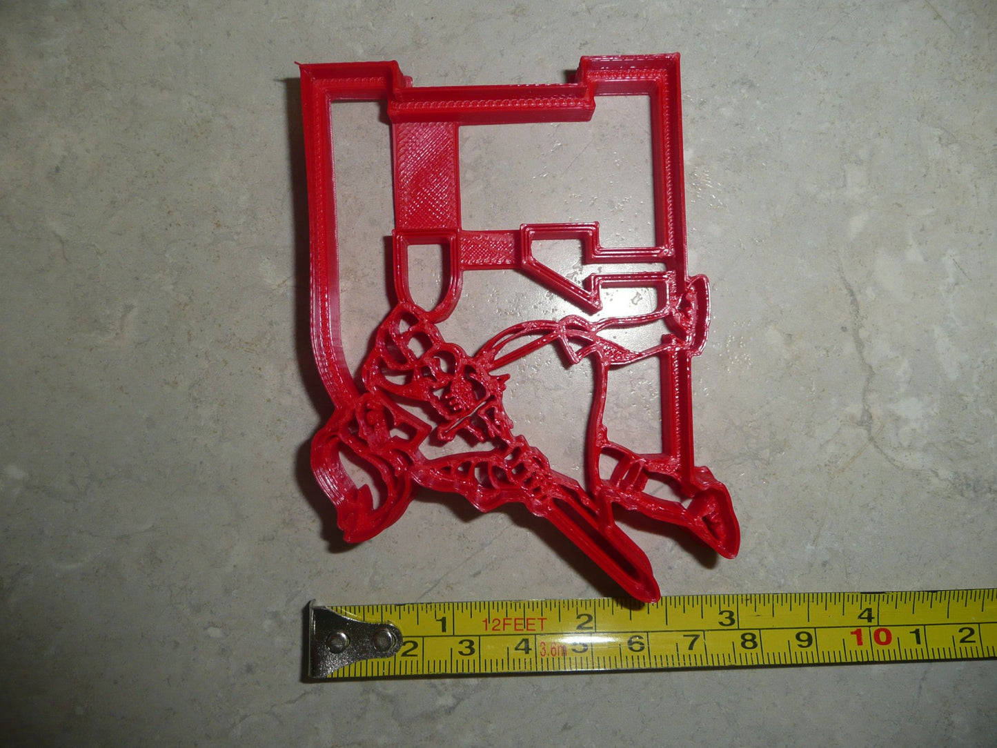 Rutgers University Scarlet Knights Letter R Cookie Cutter USA PR4103
