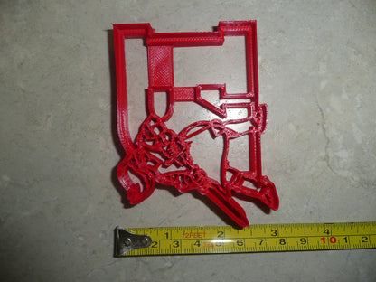 Rutgers University Scarlet Knights Letter R Cookie Cutter USA PR4103