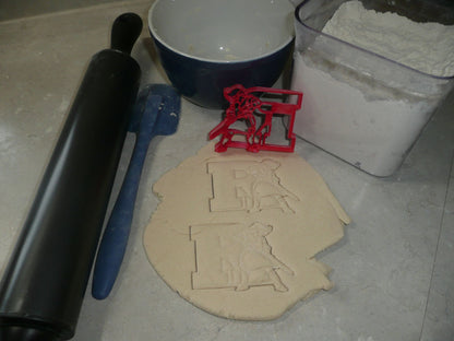 Rutgers University Scarlet Knights Letter R Cookie Cutter USA PR4103