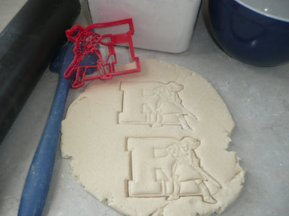 Rutgers University Scarlet Knights Letter R Cookie Cutter USA PR4103