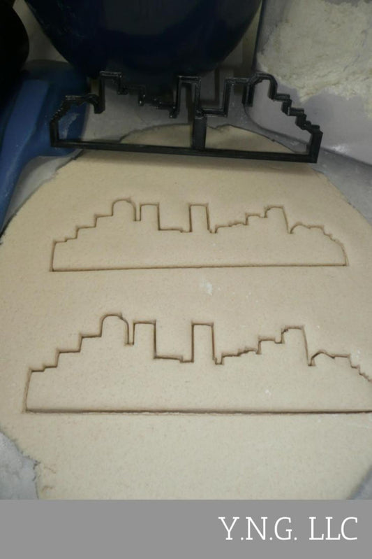 Denver Colorado Skyline Skyscraper Building Horizon Cookie Cutter USA PR4117