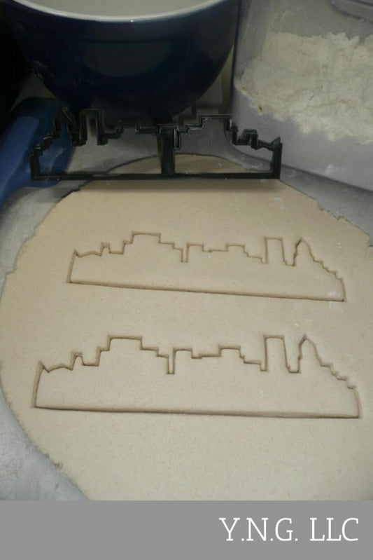Portland Oregon Skyline Skyscraper Building Horizon Cookie Cutter USA PR4118