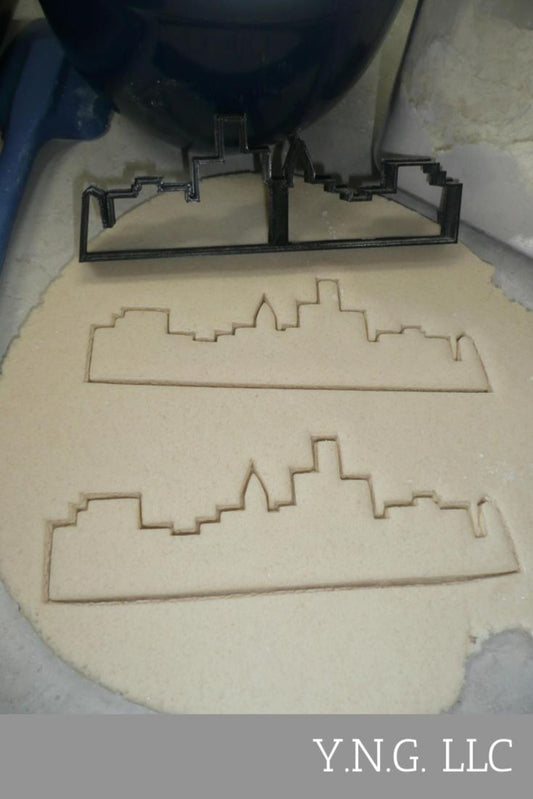 Miami Florida Skyline Skyscraper Building Horizon Cookie Cutter USA PR4119
