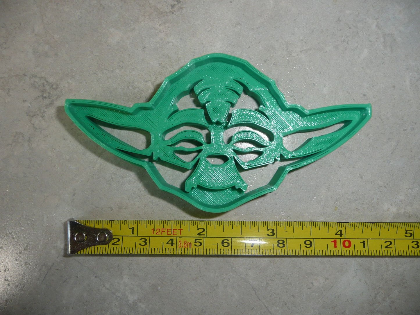 Yoda Detailed Head Face Star Wars Character Cookie Cutter USA PR4133