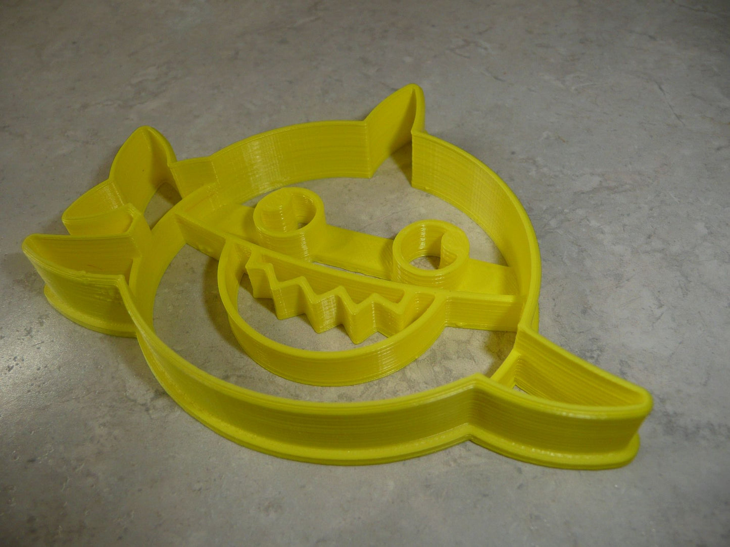 Baby Shark Front Facing Cartoon Song Cookie Cutter Made in USA PR4145