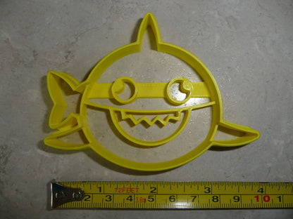 Baby Shark Front Facing Cartoon Song Cookie Cutter Made in USA PR4145