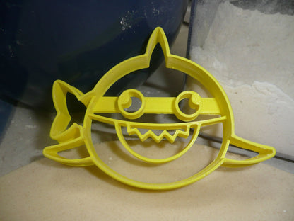 Baby Shark Front Facing Cartoon Song Cookie Cutter Made in USA PR4145