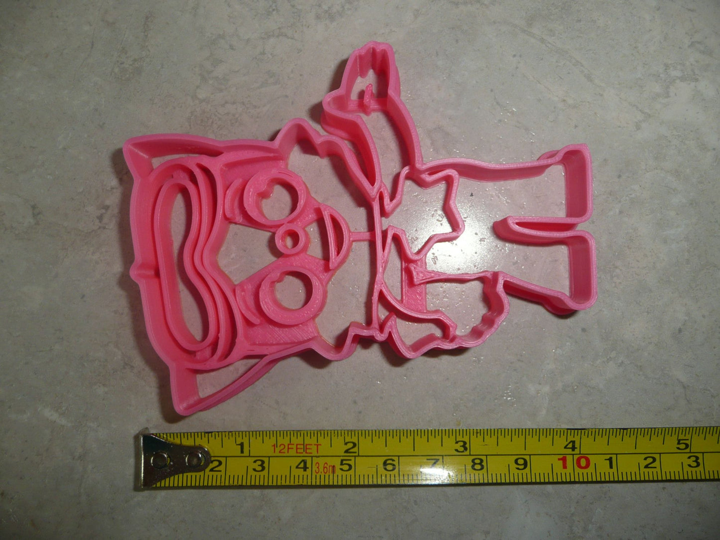 Pinkfong and Swim Goggles Baby Shark Song Cookie Cutter Made in USA PR4149