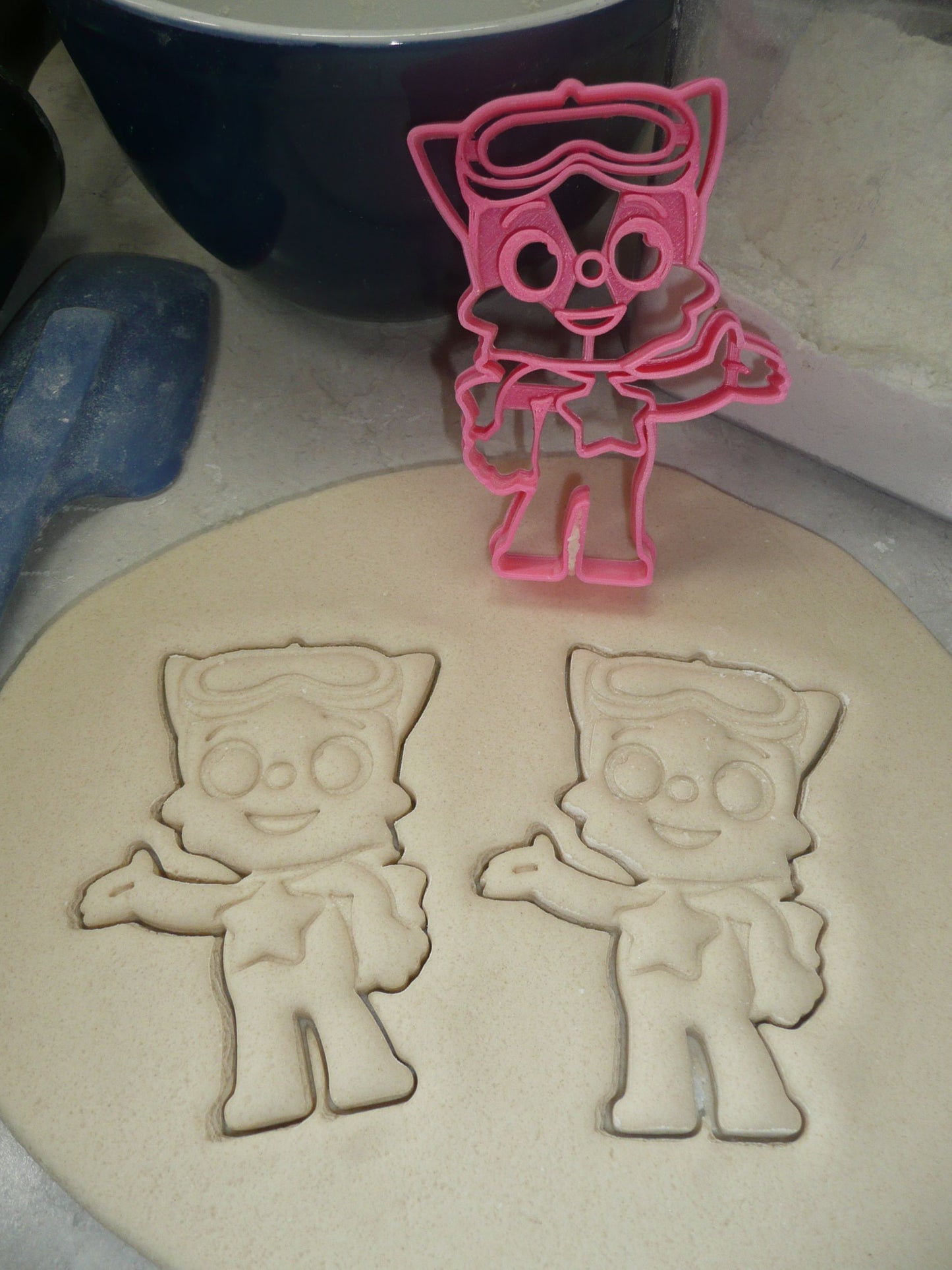Pinkfong and Swim Goggles Baby Shark Song Cookie Cutter Made in USA PR4149