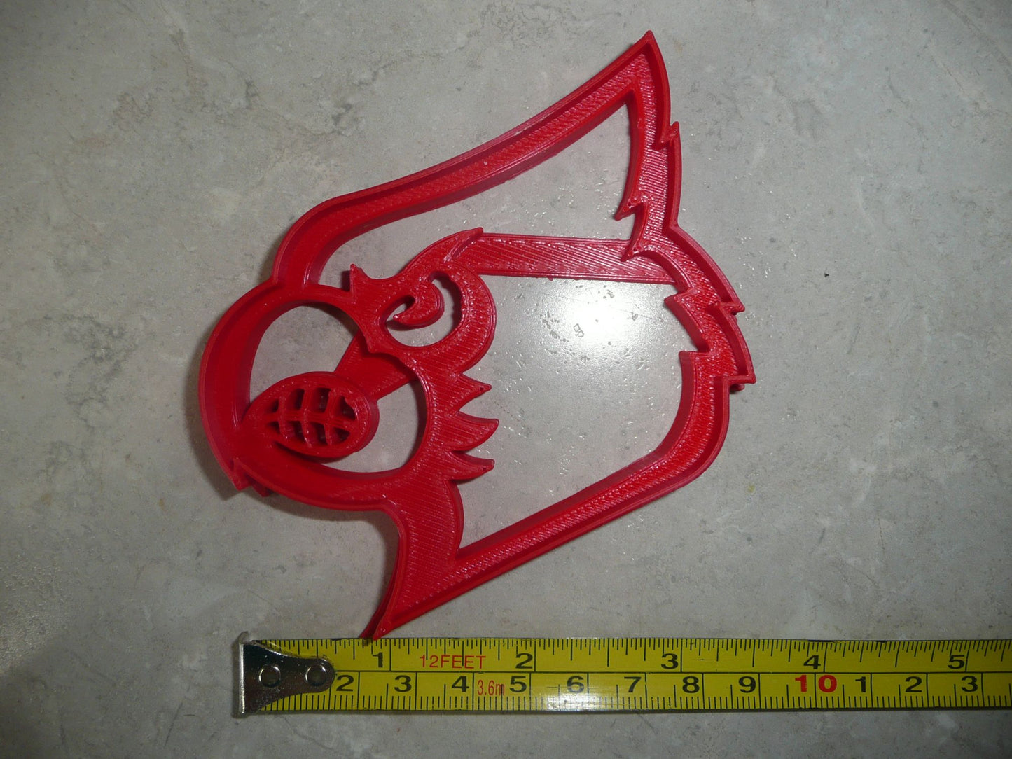 University of Louisville Cardinal Head Face Cookie Cutter USA PR4154