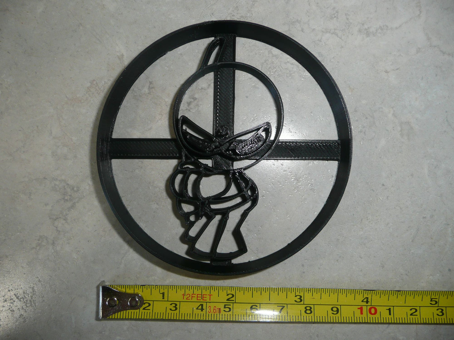 Fart Ninja Silent Samurai Cookie Cutter Made in USA PR4160