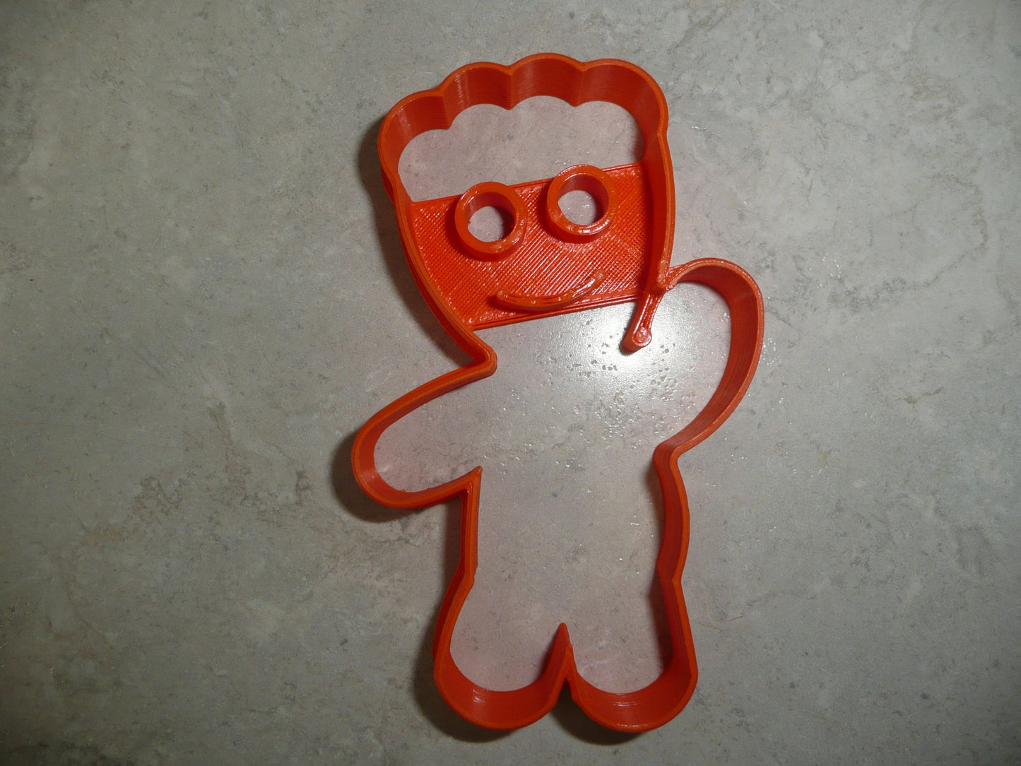 6x Sour Patch Kid Waving Fondant Cutter Cupcake Topper 1.75 IN USA FD4167