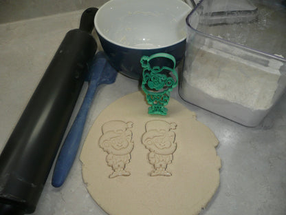Leprechaun 1 Large Head Irish St Patricks Day Cookie Cutter Made in USA PR4176