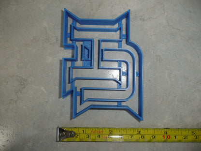 Hampton University HU Letters Virginia Cookie Cutter 3D Printed USA PR4185