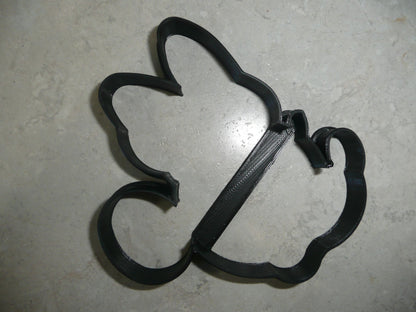 Side Facing Minnie Mouse Face Outline Cartoon Cookie Cutter Made in USA PR4186