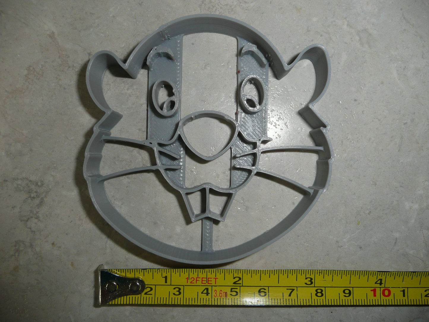 Gopher Face Detailed Winnie The Pooh Cartoon Cookie Cutter USA PR4200