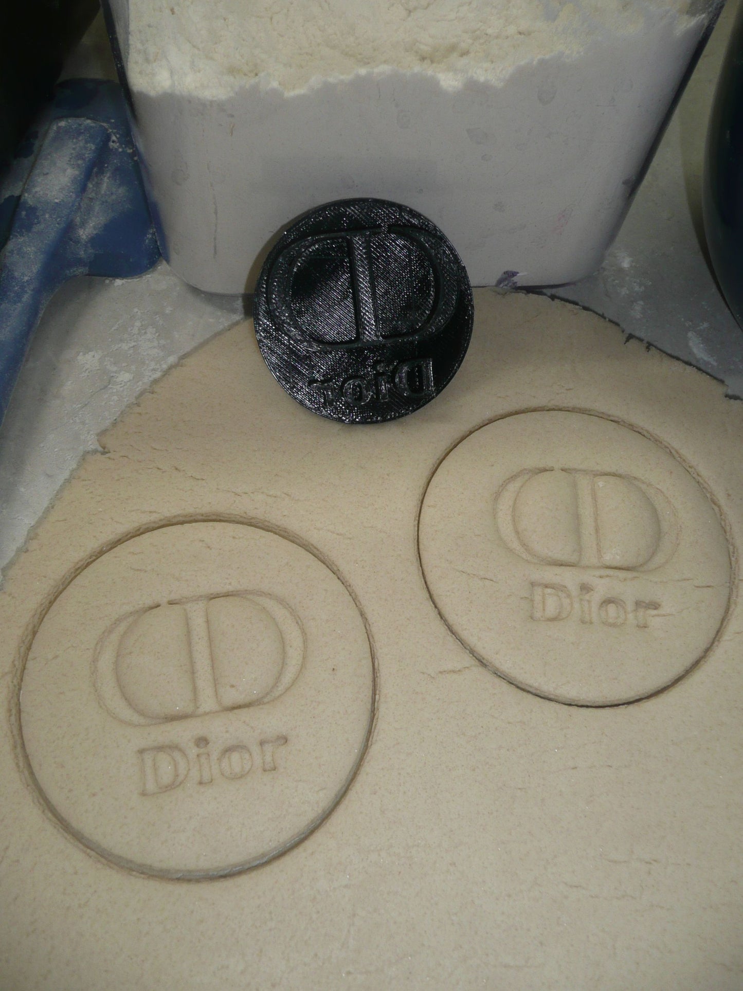 Christian Dior Luxury Fashion Couture Brand Cookie Stamp Embosser USA PR4205