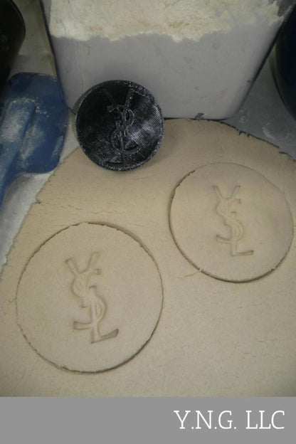 Yves Saint Laurent YSL Iconic High End Fashion Cookie Stamp Embosser USA PR4206