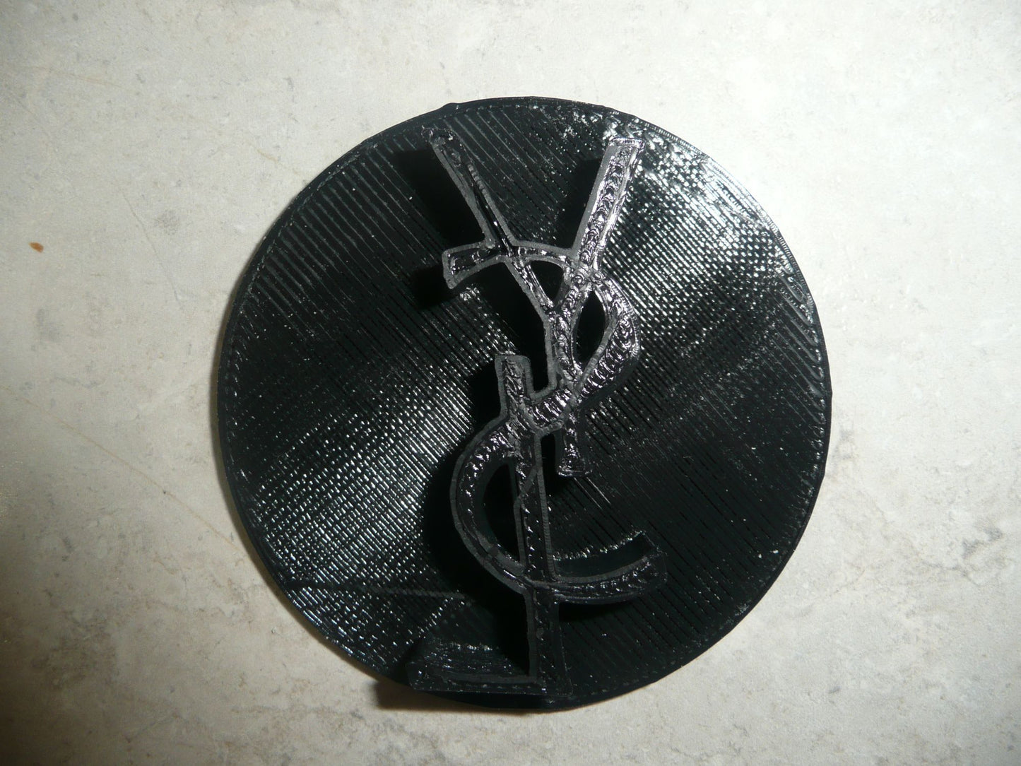 Yves Saint Laurent YSL Iconic High End Fashion Cookie Stamp Embosser USA PR4206