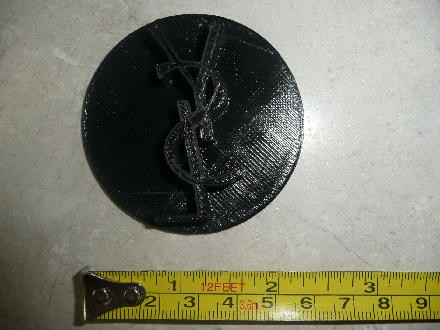 Yves Saint Laurent YSL Iconic High End Fashion Cookie Stamp Embosser USA PR4206