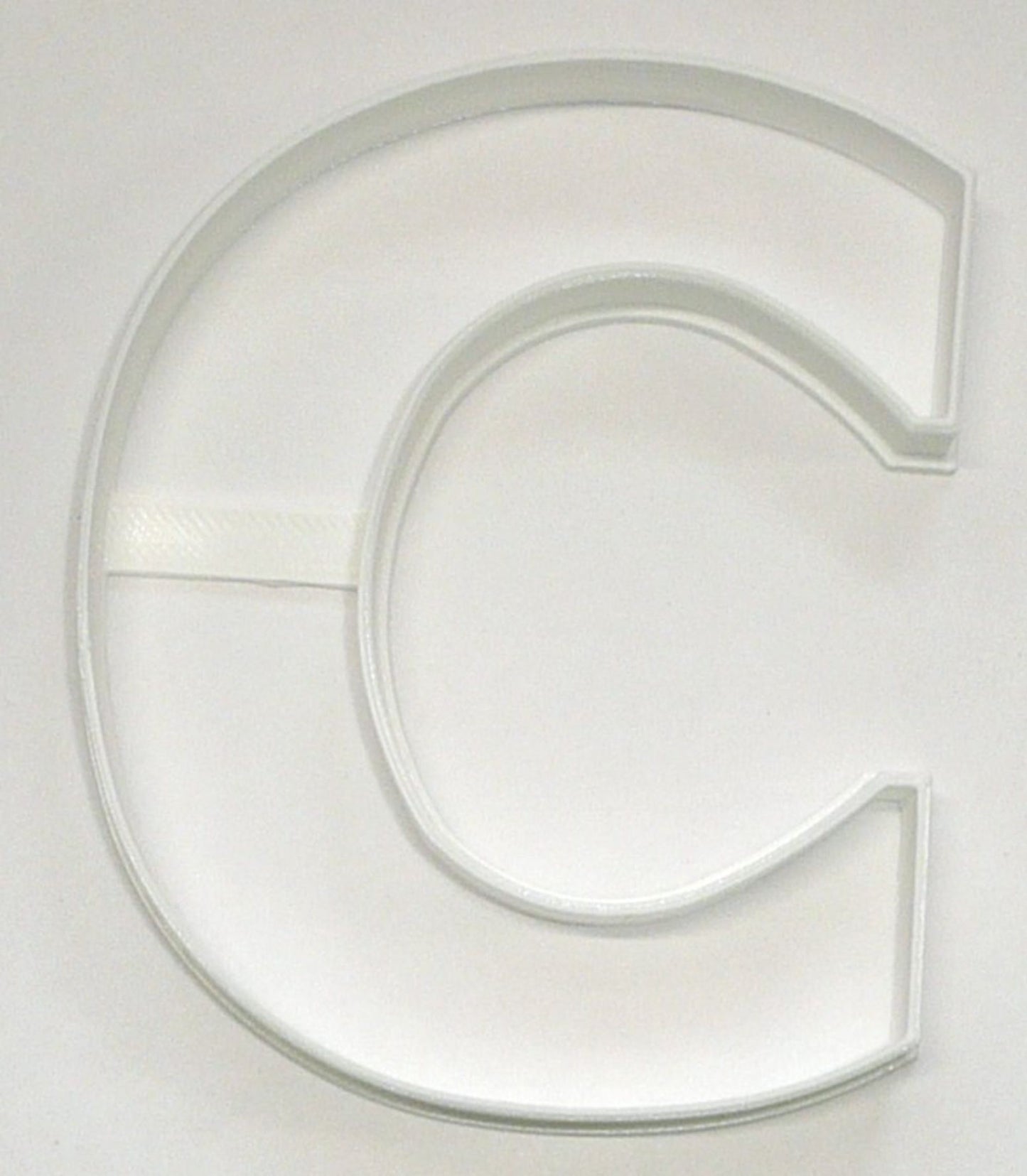 Letter C 4 Inch Uppercase Capital Block Font Cookie Cutter USA PR4216