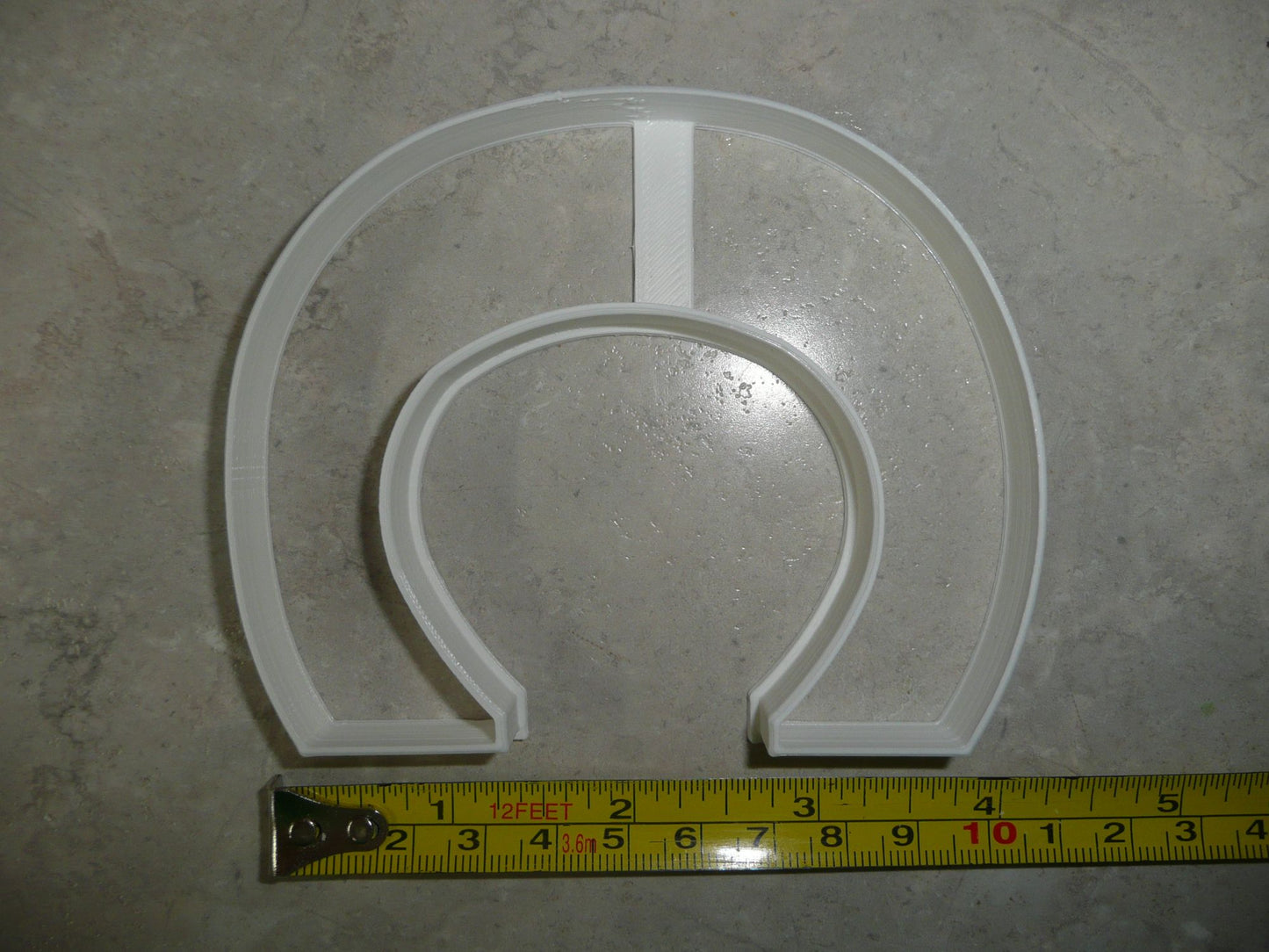 Letter C 4 Inch Uppercase Capital Block Font Cookie Cutter USA PR4216