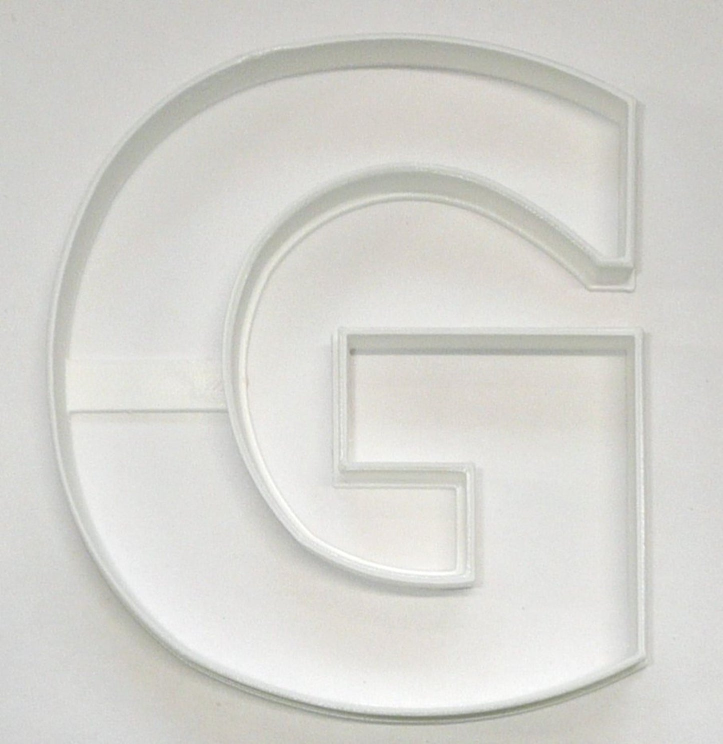 6x Letter G Capital Block Fondant Cutter Cupcake Topper 1.75 IN USA FD4220